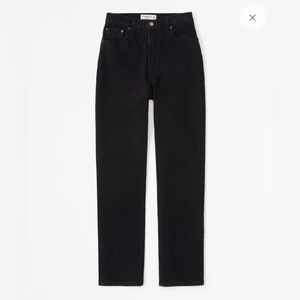 Abercrombie & Fitch Ultra High Rise 90’s Straight jeans in Curve Love 28 long